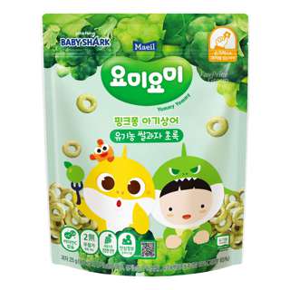 Maeil Yommy Yommy Rice Snack - Grape & Broccoli