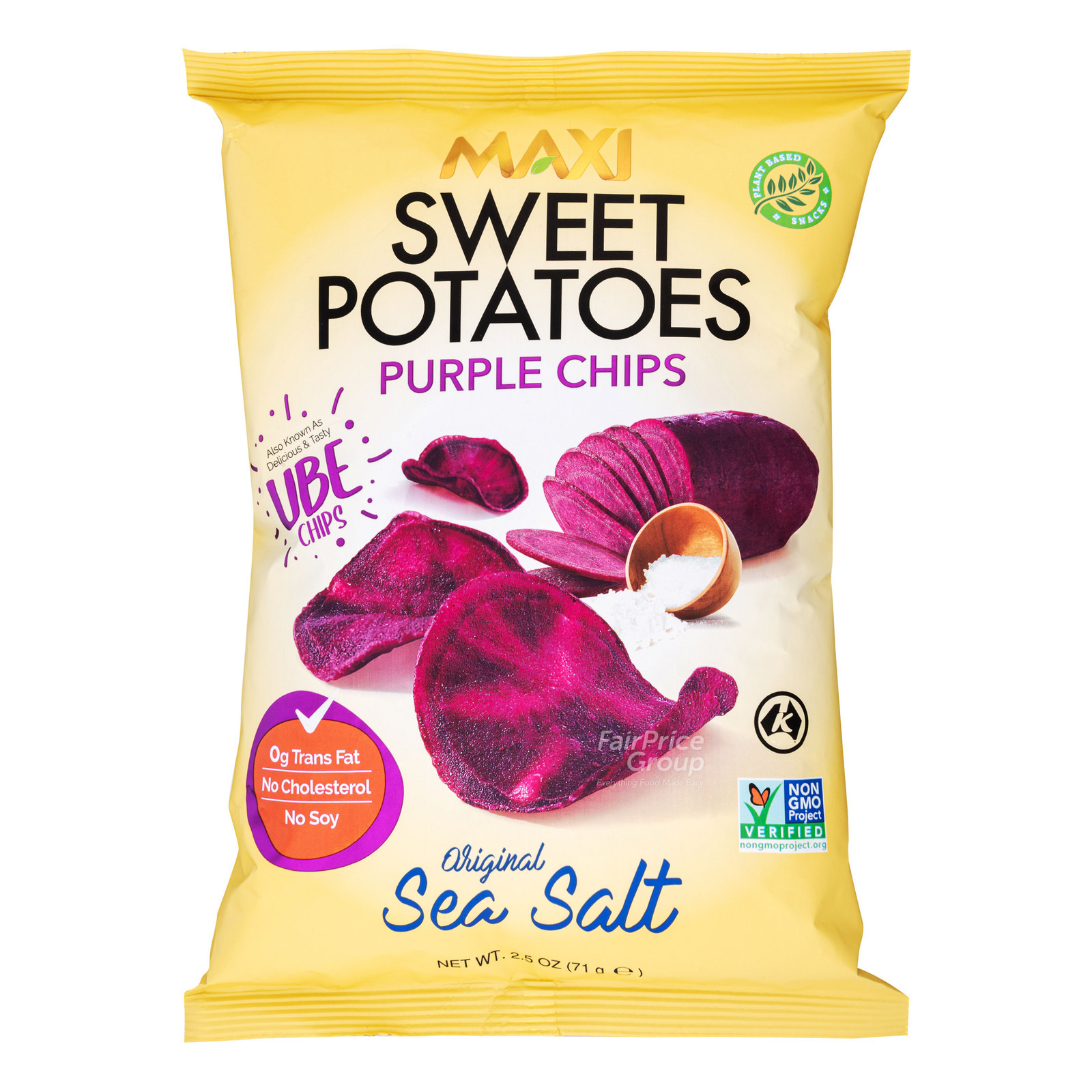 Maxi Sweet Potatoes Purple Chips - Original (Sea Salt) | NTUC