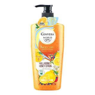 Ginvera World Spa Shower Scrub - Korean Hallabong & Honey Citron