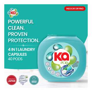 Ka 4-in-1 Laundry Capsules Detergent - Indoor Drying
