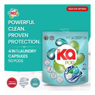 Ka 4-in-1 Laundry Capsules Detergent Refill - Indoor Drying Ka 4-in-1 Laundry Capsules Detergent Refill - Indoor Drying