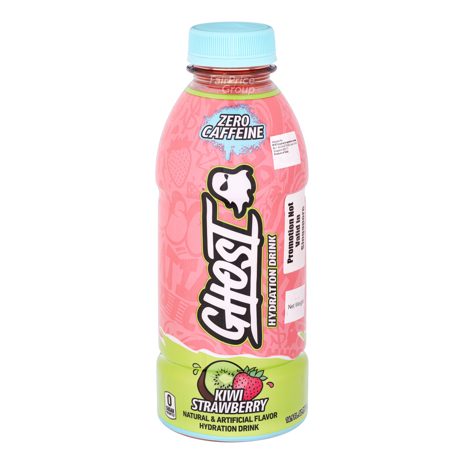 Ghost Inatural Ghost Natural & Artificial Hydration Drink - Kiwi Strawberry | NTUC ...