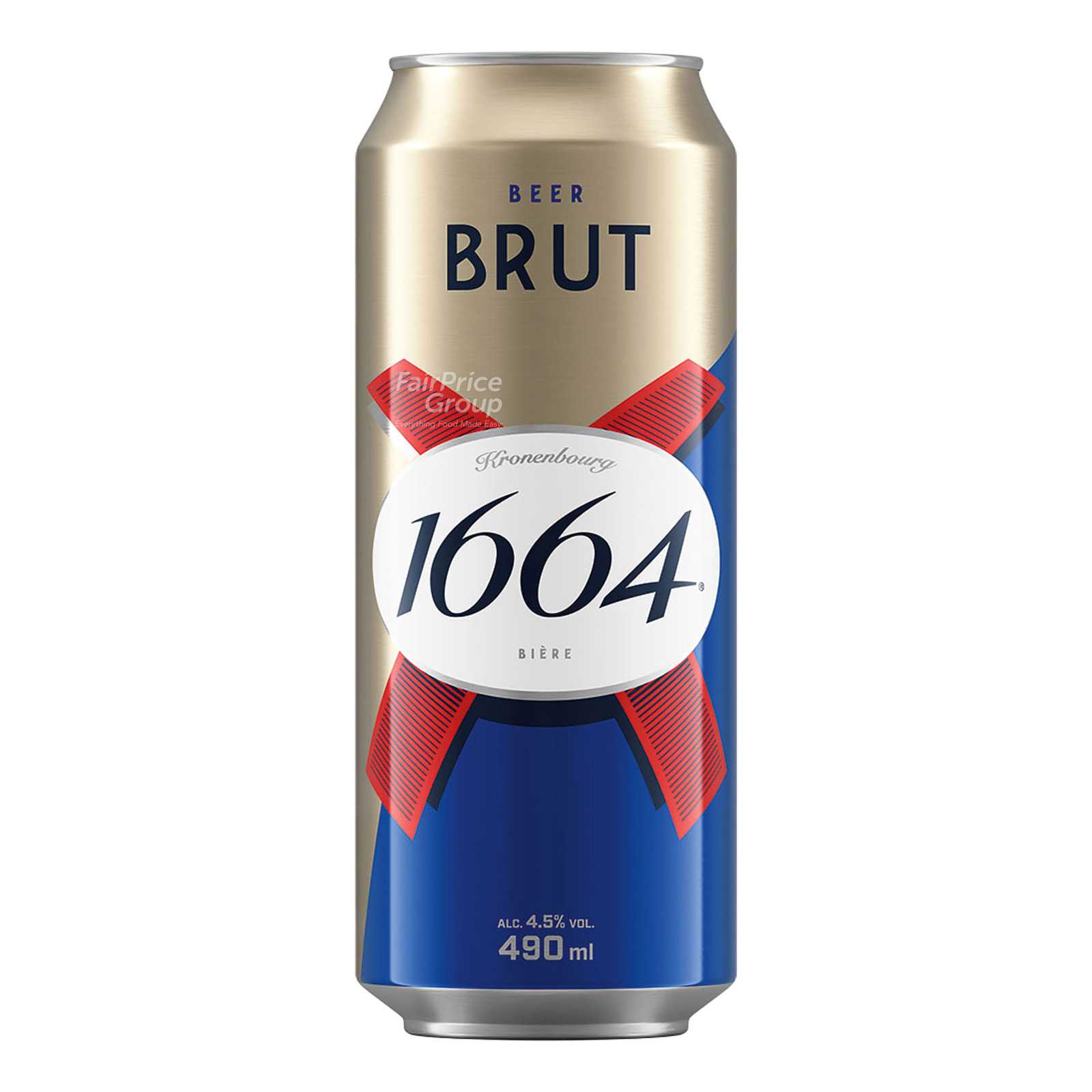 Kronenbourg 1664 Can Beer - Brut | NTUC FairPrice