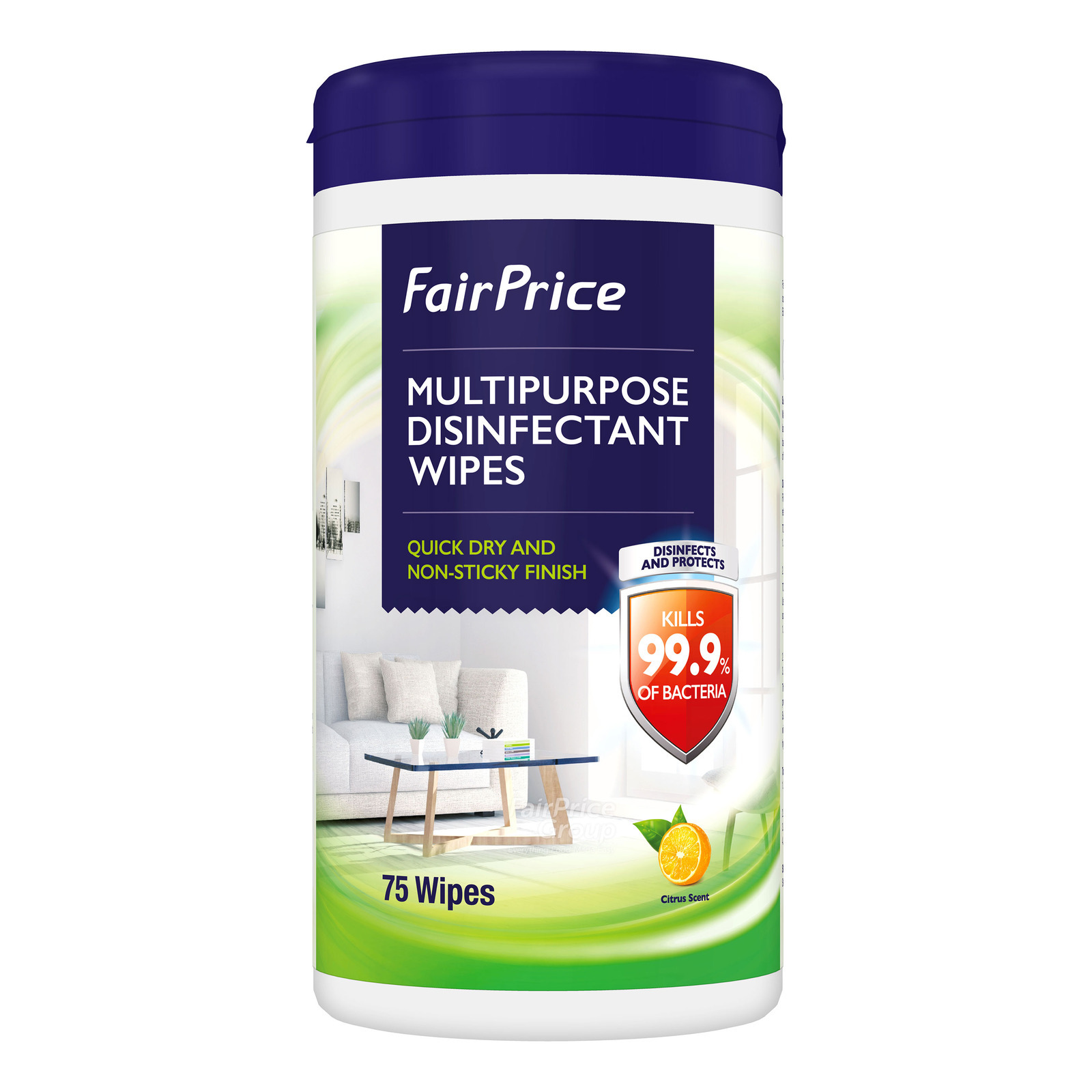 FairPrice Canister Disinfectant Wipes
