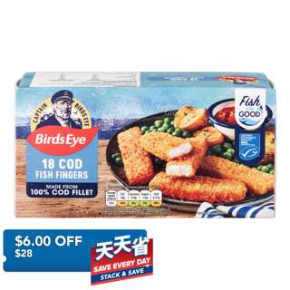 Birds Eye Cod Fish Fingers