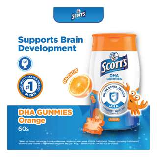 Scott's DHA Gummies - Orange
