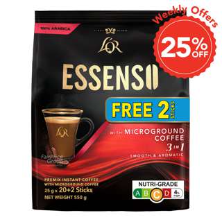 Lor Essenso 3 in 1 Instant Microground Coffee Lor Essenso 3 in 1 Instant Microground Coffee