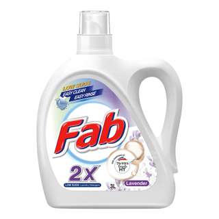 Fab 2x Low Suds Laundry Detergent - Lavender