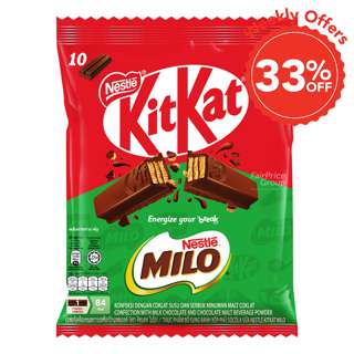 Nestle Kit Kat 2 Finger Chocolate Bar - Milo