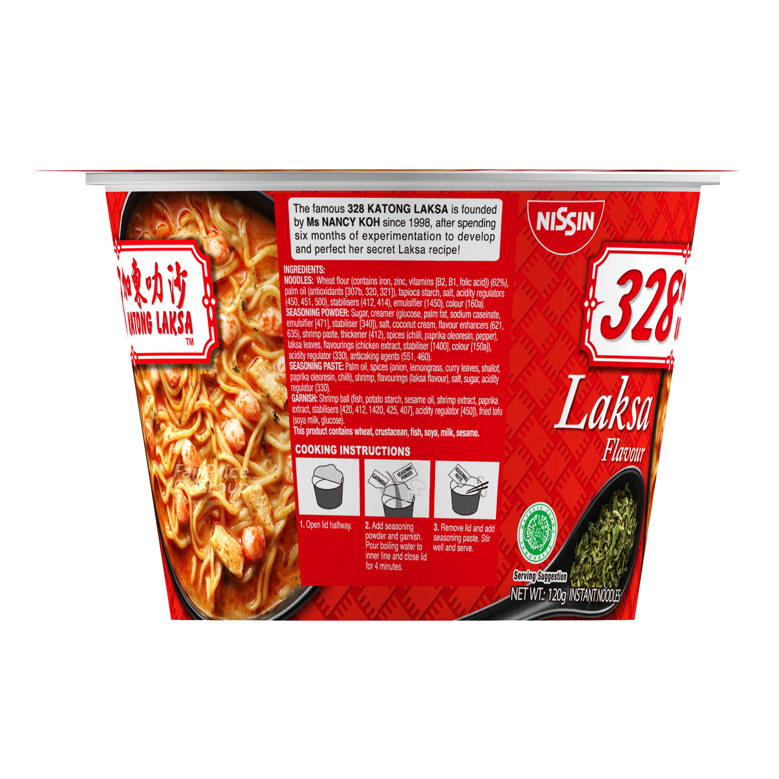FairPrice Instant Noodles - Nonya Curry Laksa | NTUC FairPrice