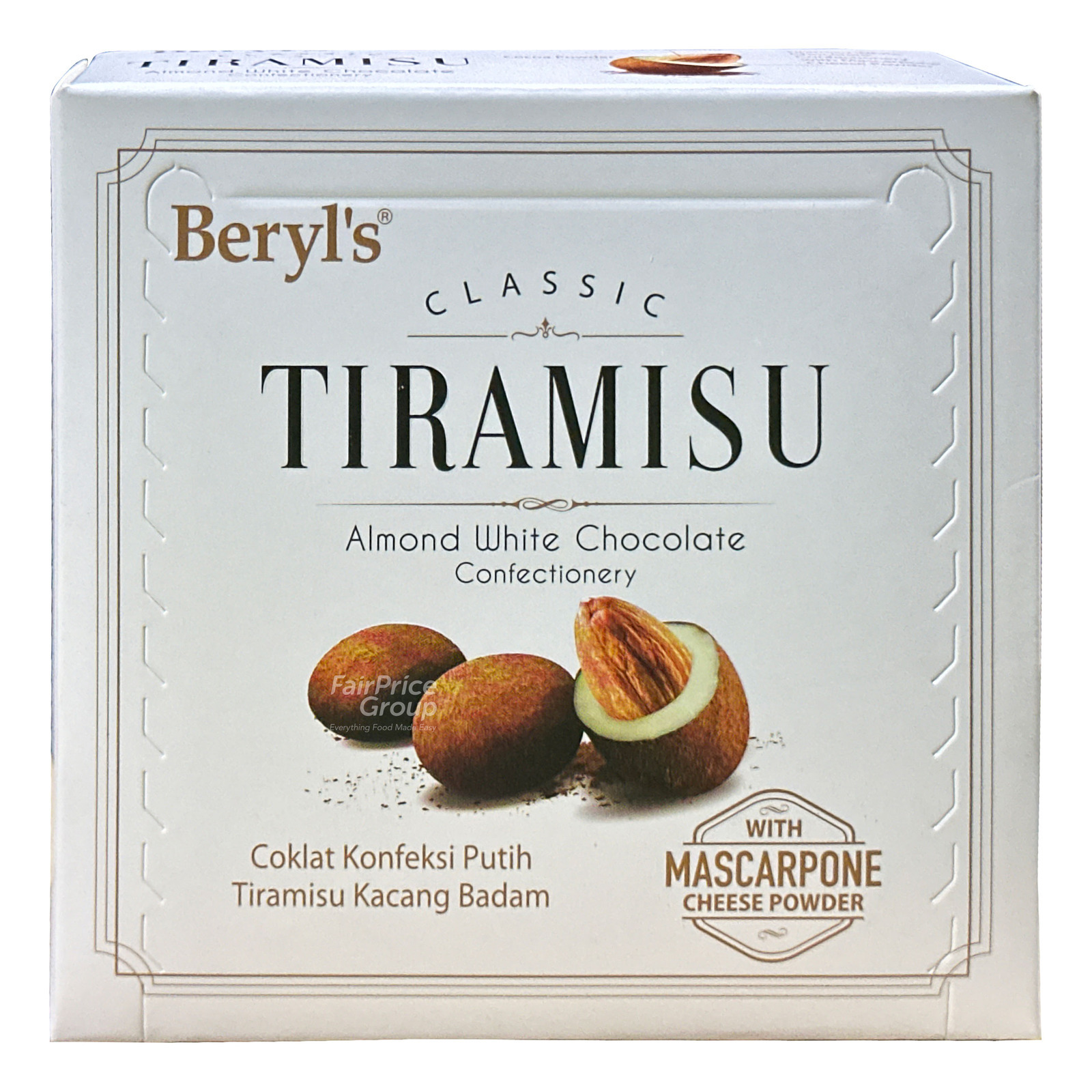 Beryl's Classic Tiramisu - Almond White Chocolate