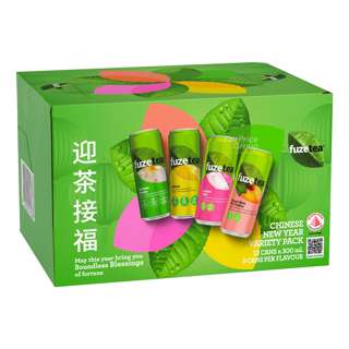 Fuze Tea Can Drink - Variety Pack