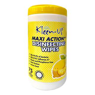 Kleen-up Maxi Action Disinfecting Wipes Canister