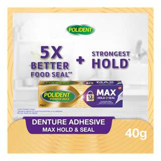 Polident Max Hold & Seal Adhesive