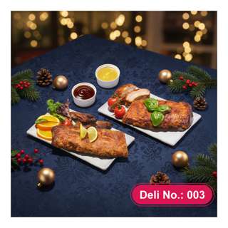 (Pre-Order) Delicato Tangy & Savoury Double Ribs Combo