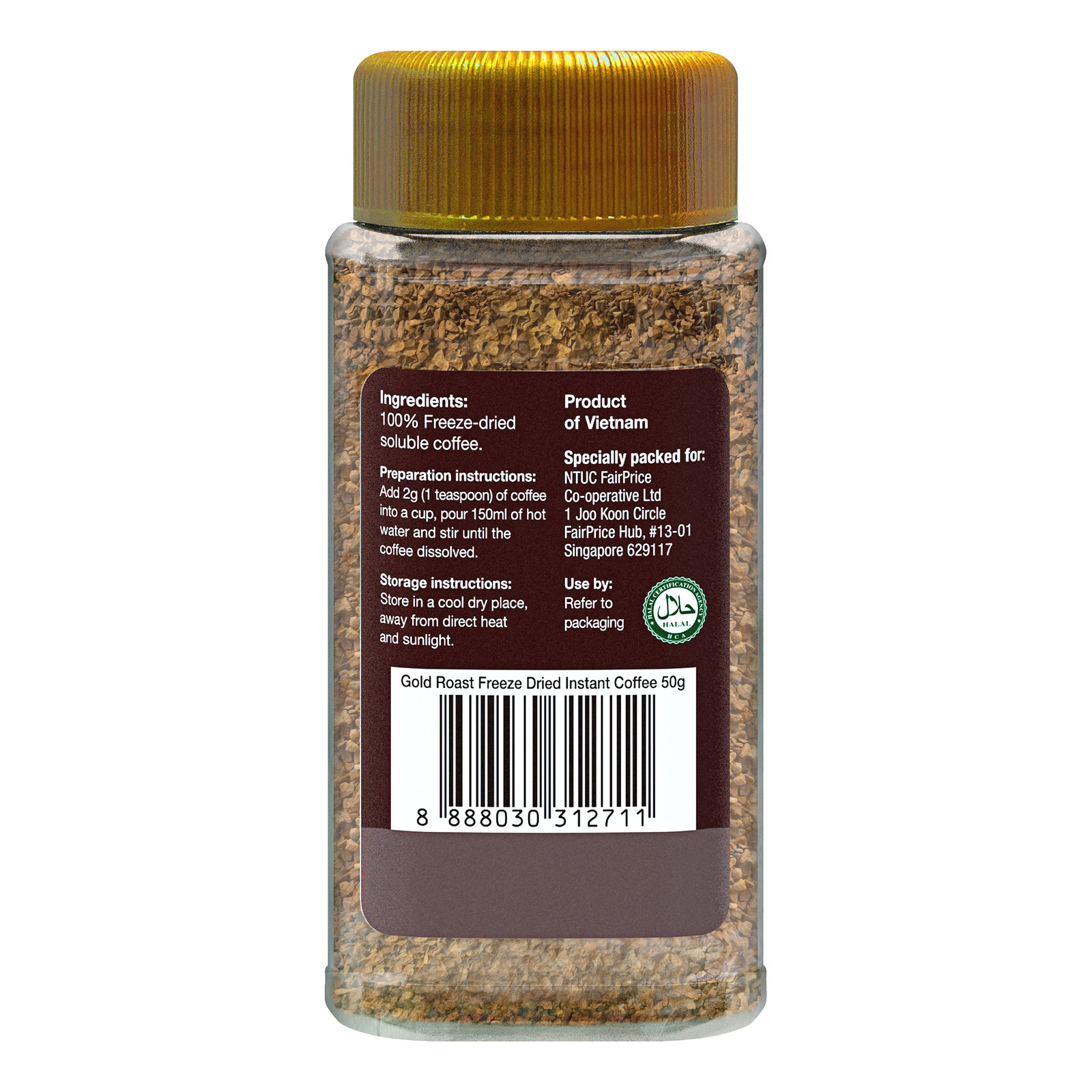 Moccona Instant Freeze Dried Coffee - Classic 5 (Decaffeinated