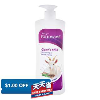 Follow Me Beauty Body Wash - Goat's Milk