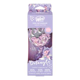 Wet Brush Mini Detangler Liquid Glitter - Unicorn
