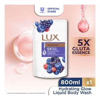 Lux Liquid Hydration Glow Bodywash Refill - Mulberries