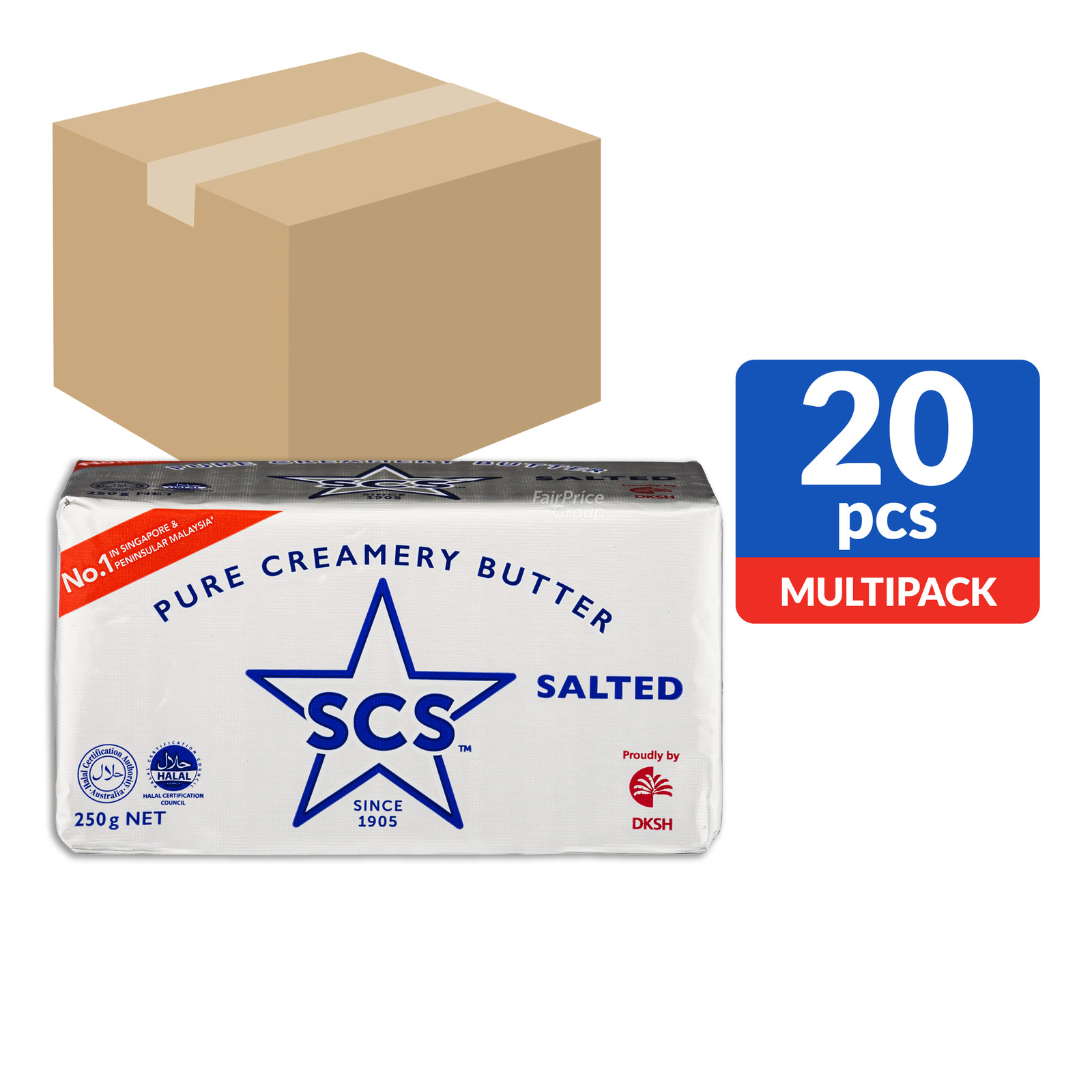 SCS Pure Creamery Butter Block - Salted