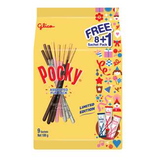 Glico Pocky Biscuit Sticks Share Pack - Assorted