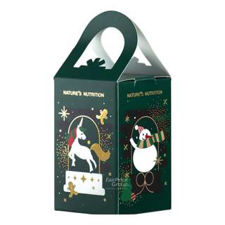 Nature's Nutrition Raw Honey - Christmas Green