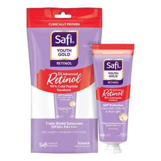 Safi Youth Gold Retinol - Triple Shield Sunscreen SPF50+