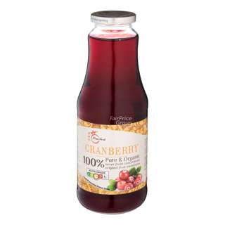 PomeFresh Juice Bottle Drink - Pure Organic Cranberry