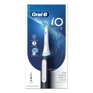 Oral-B iO Series 3 Black Ultimate Clean Electric Toothbrush Oral-B iO Series 3 Black Ultimate Clean Electric Toothbrush