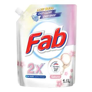 Fab 2x Low Suds Laundry Detergent - Sakura (Refill)