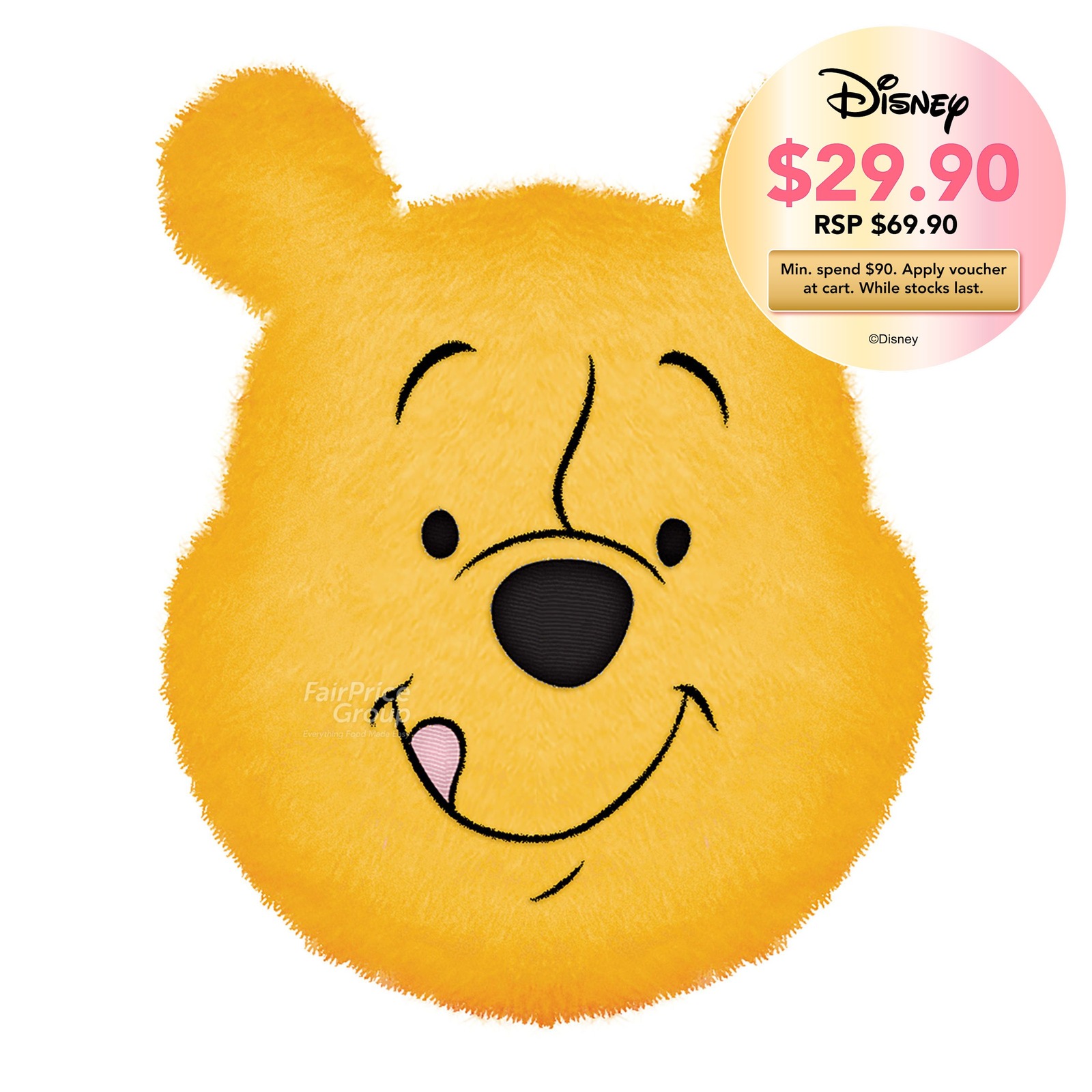 Disney Cushion with Blanket - Winnie