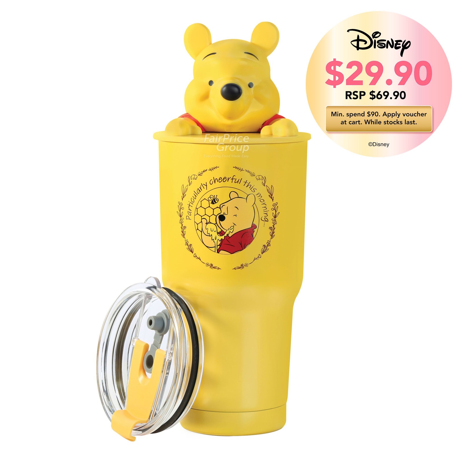 Disney Double Wall Stainless Steel Tumbler 30oz - Winnie