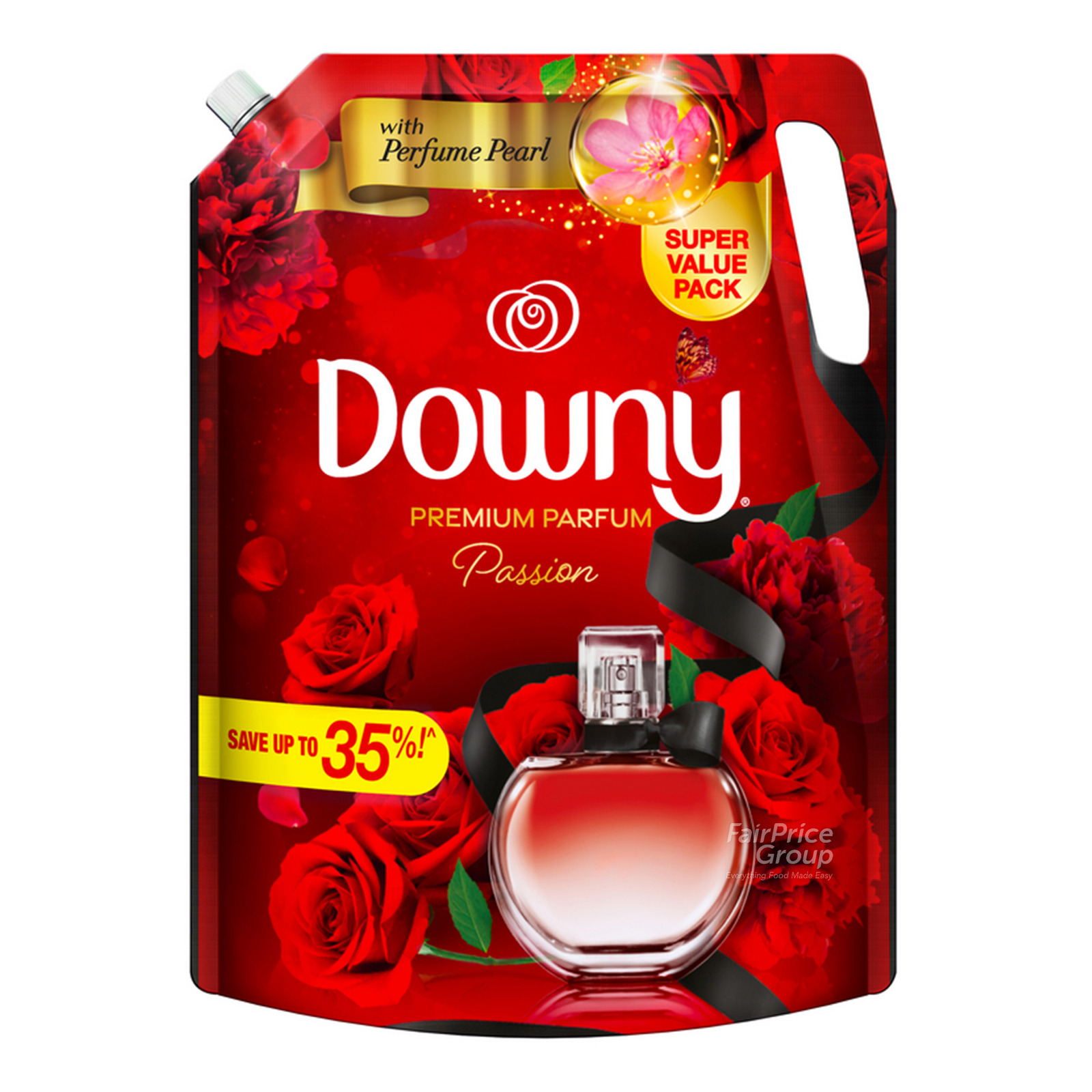 Downy Premium Parfum Fabric Conditioner Refill - Passion