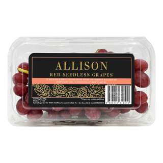 Usa Allison Premium Red Seedless Grapes 