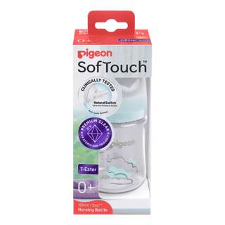Pigeon Soft Touch Nursing T-Ester Bottle - Cloud