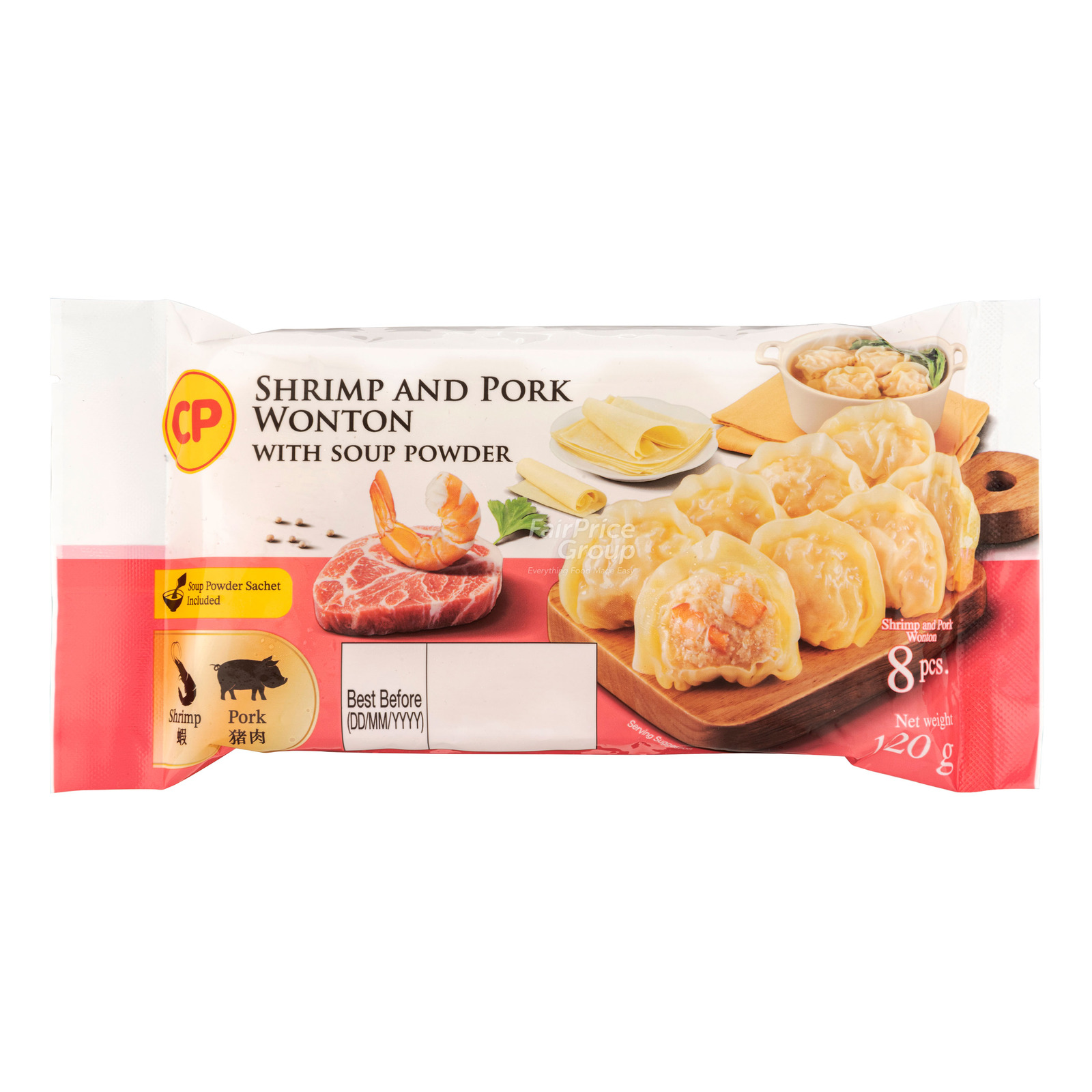 CP Shrimp & Pork Wonton with Soup Powder