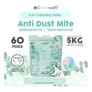 Cloversoft 4 in 1 Laundry Capsules - Eucalyptus Dreams