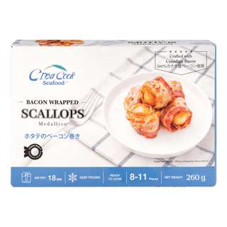 Creacook Bacon Wrapped Scallop