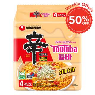Nongshim Shin Ramyun Instant Noodle - Stir Fry Toomba