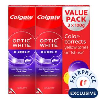 Colgate Optic White Purple Toothpaste