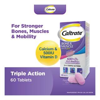 Caltrate 600+D3 Plus Minerals Calcium Supplement