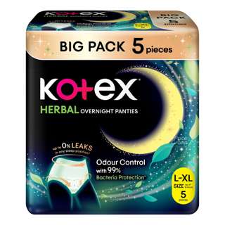 Kotex Overnight Herbal Panties - L - XL