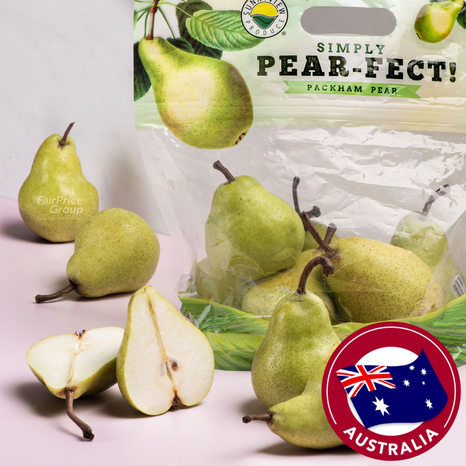 Sunny View Simply Pearfect Packham Pear | NTUC FairPrice