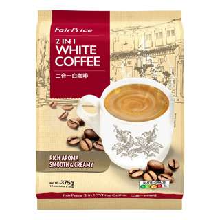 FairPrice 2-In-1 White Coffee (No Sugar)