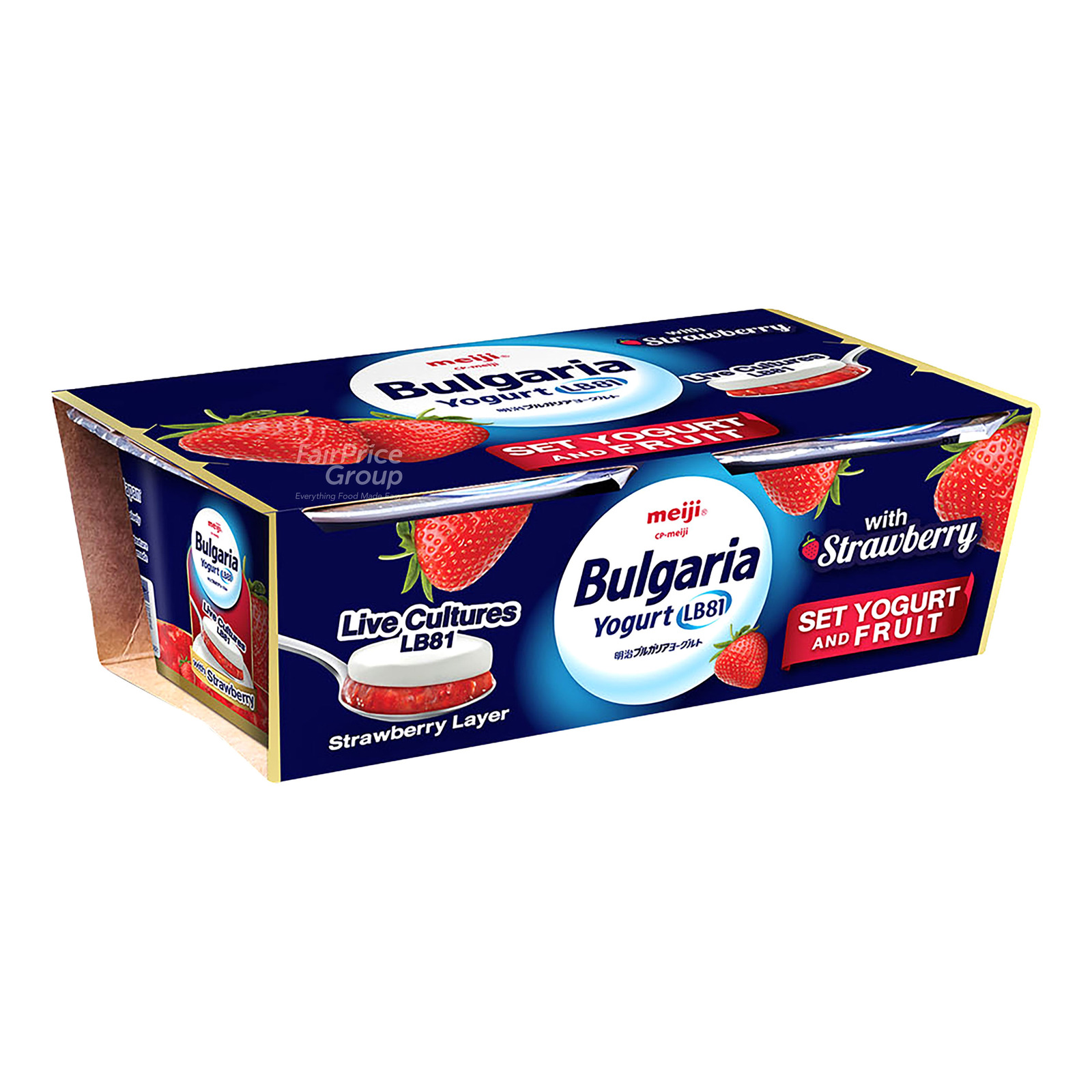 Meiji Bulgaria Yoghurt - Strawberry