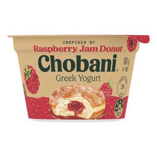 Chobani Greek Yogurt - Raspberry Jam Donut
