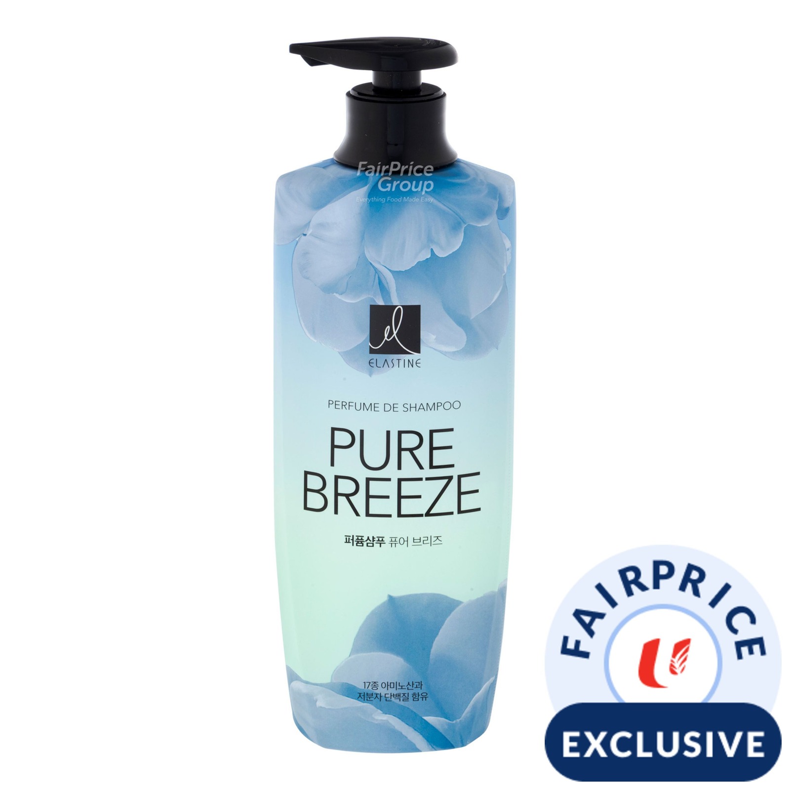 Elastine Hair Perfume Shampoo Pure Breeze NTUC FairPrice