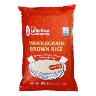 The Little Rice Company Wholegrain Brown Rice -  Low Gi