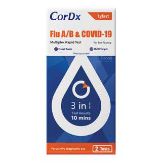 Tyfast Cordx Flu A/B & Covid-19 Multiplex Rapid Test