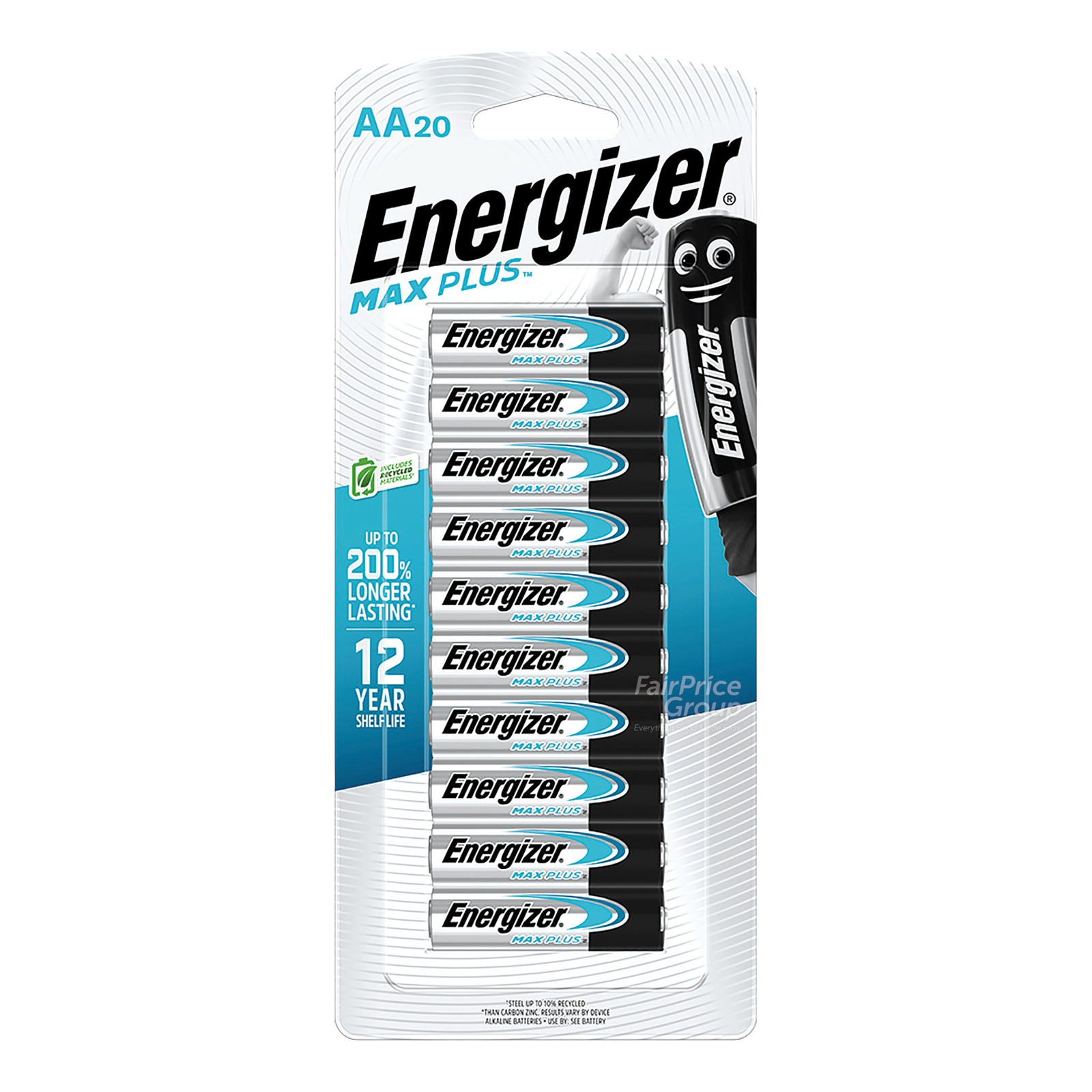 Energizer Alkaline Battery - Max Plus (AA) | NTUC FairPrice